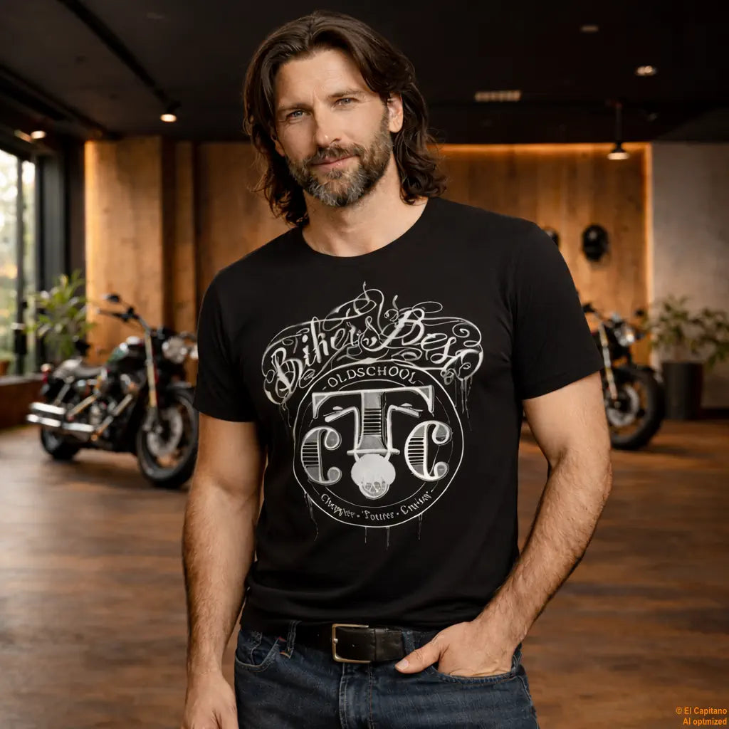 CTC Bikers Best Tee – Caballeros – – bikers-best-shirt-front-herren-1 – El Capitano