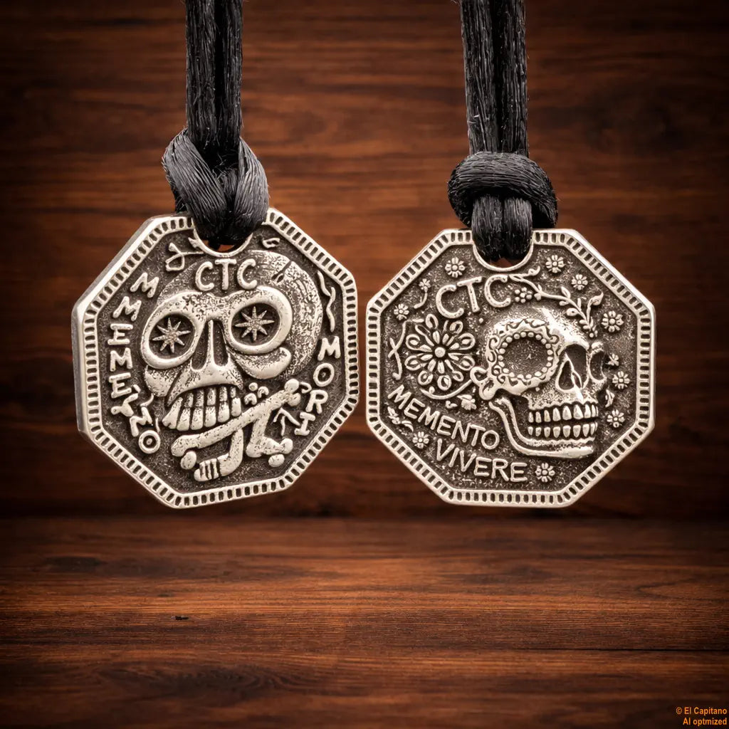 Memento – Anhänger – – ctc-memento-vivere-mori-3 – El Capitano