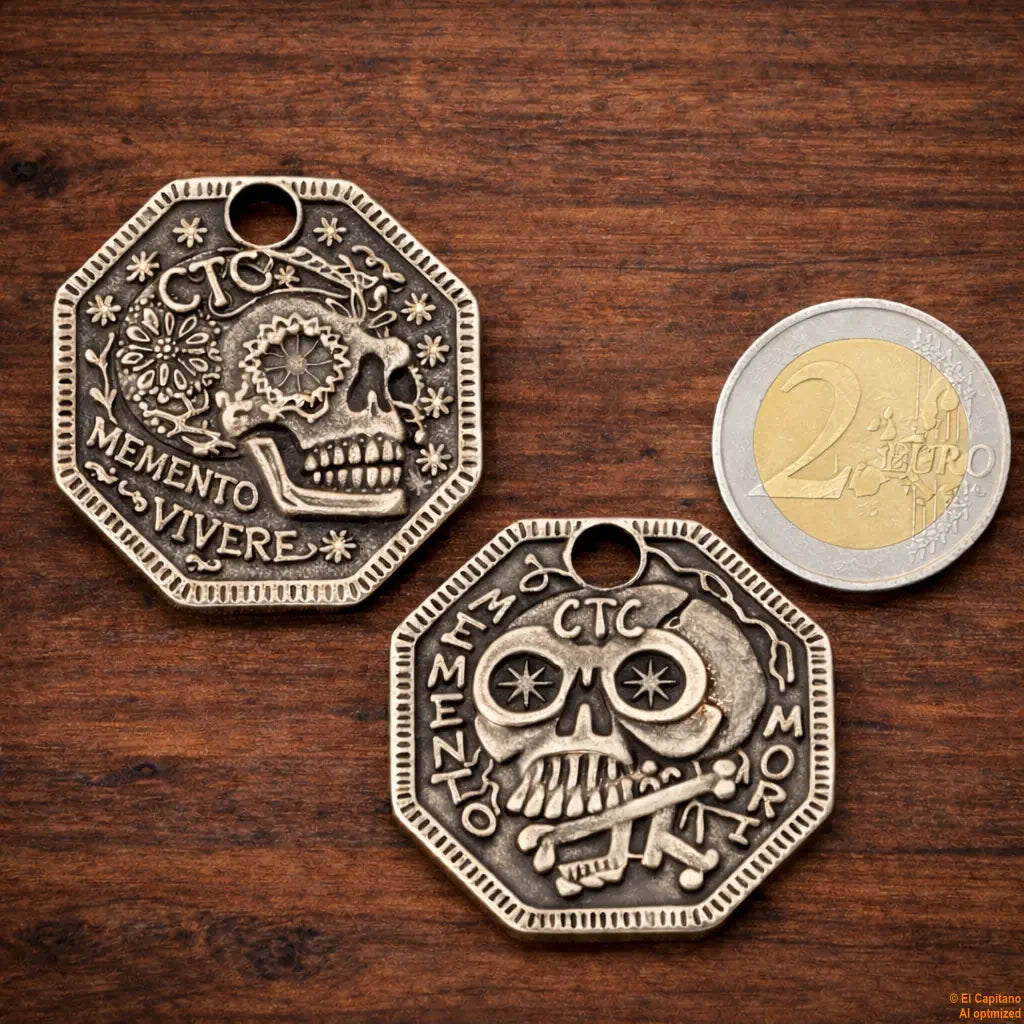 Memento – Anhänger – – ctc-memento-vivere-mori-4 – El Capitano