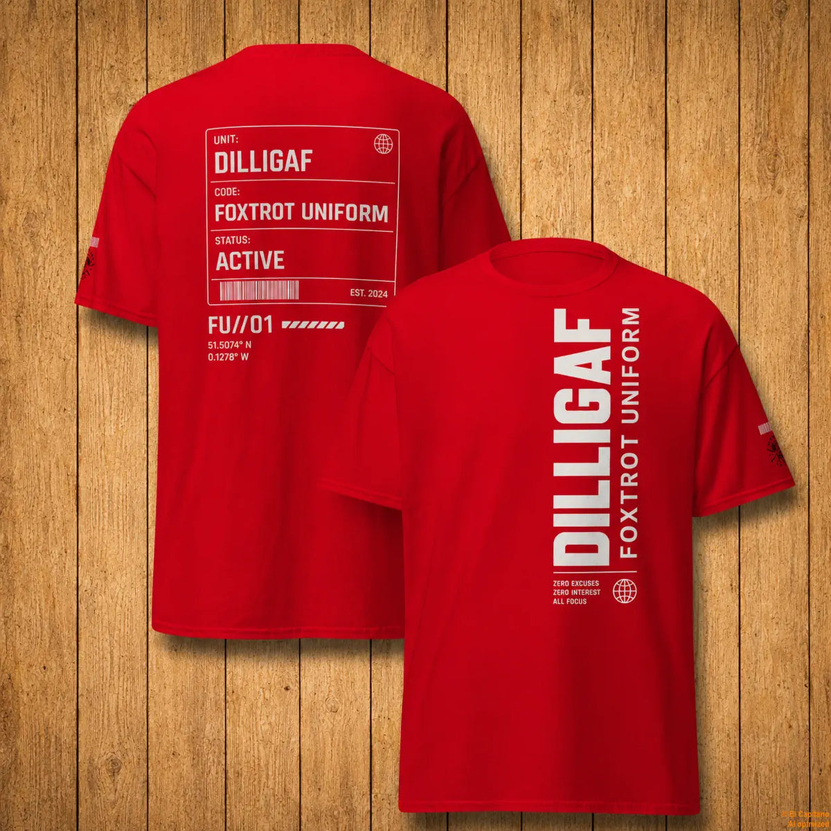 DILLI FU Tee – Señoras – – red_dilligaffu_holz_6f1db5e2-4d7e-4ea4-a0ab-8d6d6b72edff – El Capitano