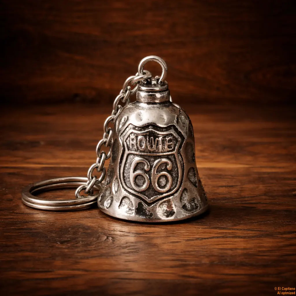 Route 66 Gremlin Bell – Anhänger – – rout-66-schluesselanhanger-1 – El Capitano