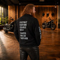 F.U.C.K. Y.O.U. Sweat Jacke – Caballeros – – schwarzfronthalbfuckyoumannj – El Capitano