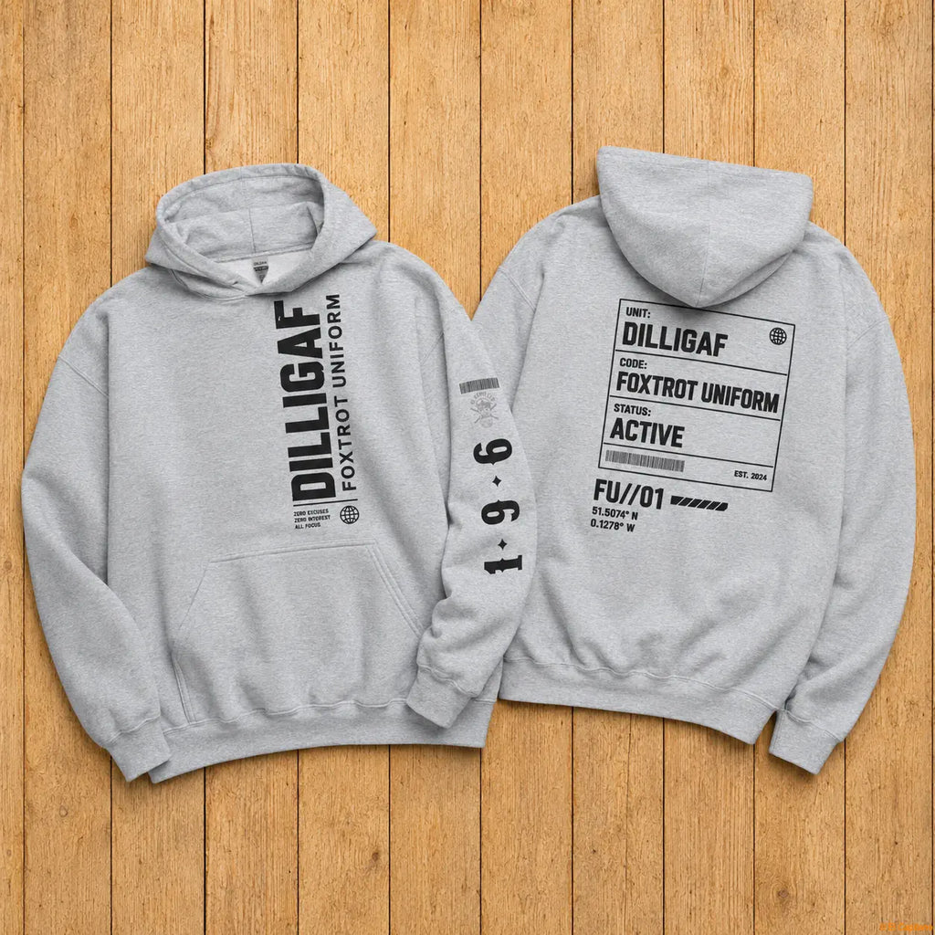 DILLIFU Hoodie - Caballeros – – sport-grey_dilligaffu_holz_add02c3e-a38a-42d9-b342-9be99e19e937 – El Capitano